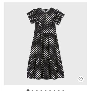 NWOT Who What Wear Polka Dot Dress